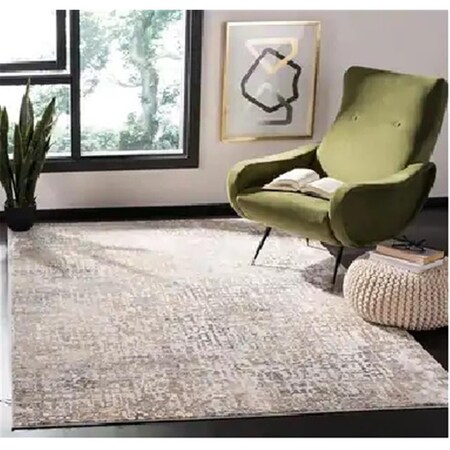 Safavieh Vogue 100 Rectangle Area RugBeige & Grey 5 ft.-3 in. x 7 ft.-6 in. VGE117A-5